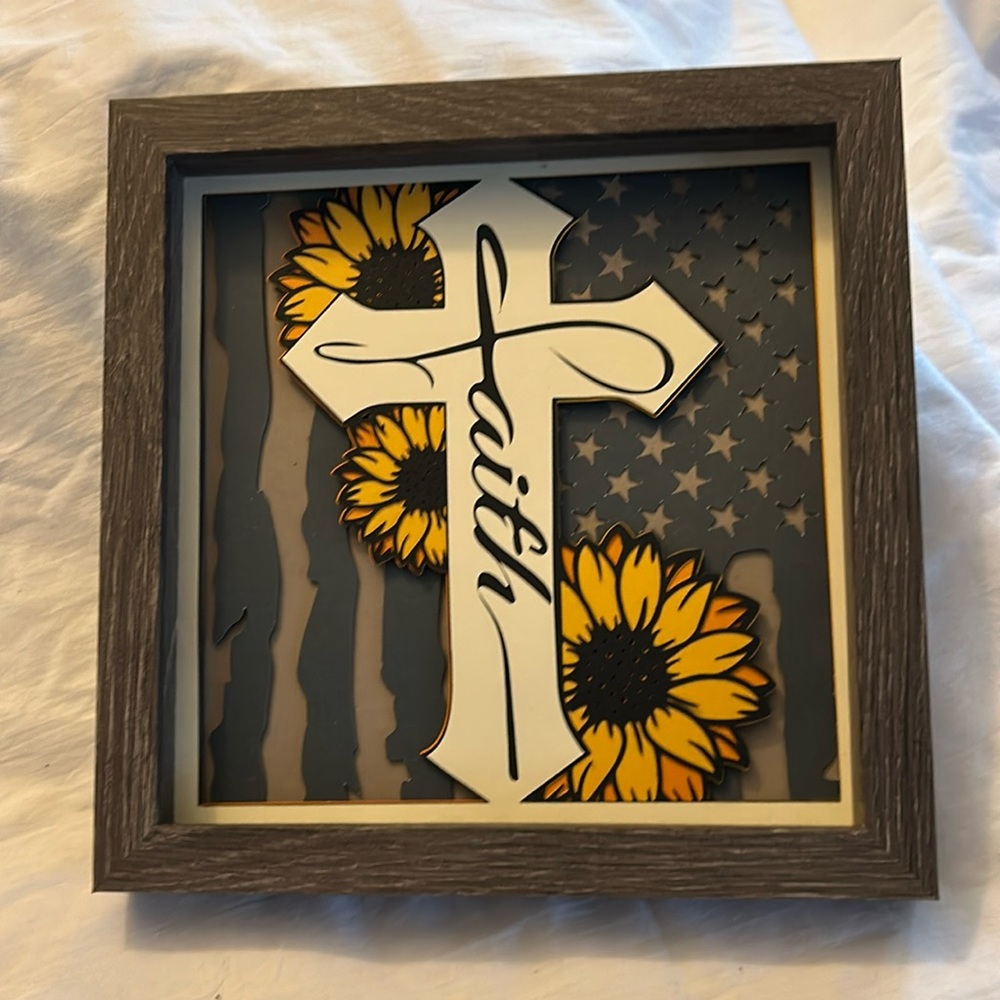 Faith shadow box
